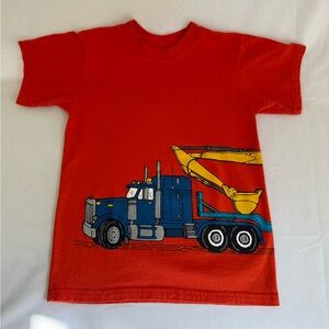 Mulberribush Tumbleweed Kids Boys Shortsleeved Organic Cotton Shirt